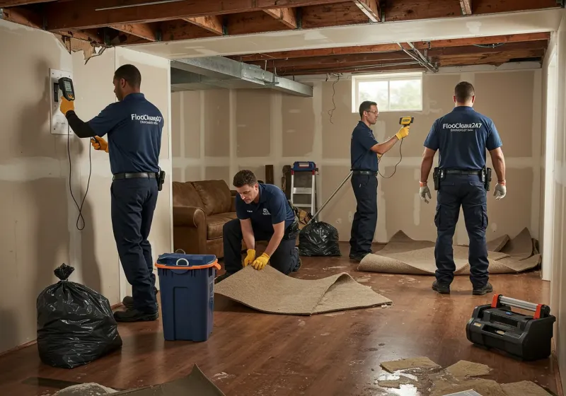Flood DamageMaterial Assessment and Debris Removal process in Palm Valley, TX
